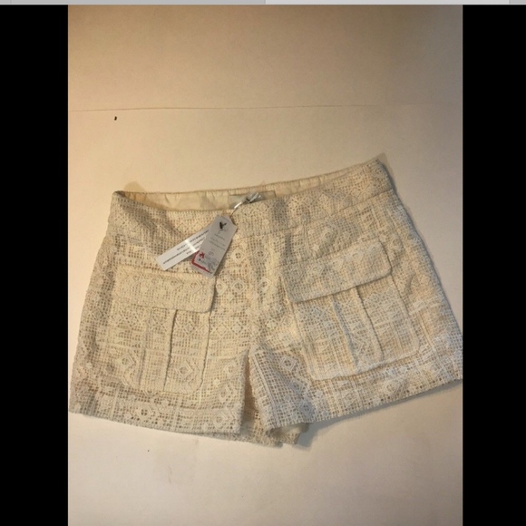 NWT! Joie‎ 'Margardia' Lace Cargo Shorts - Picture 3 of 8
